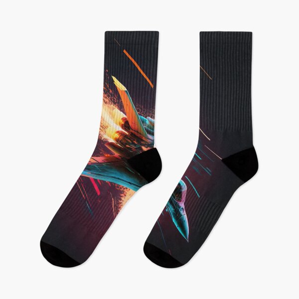 Artikelvorschau, Neon Fighter Jet 1 entworfen und verkauft von AstroRisq.
