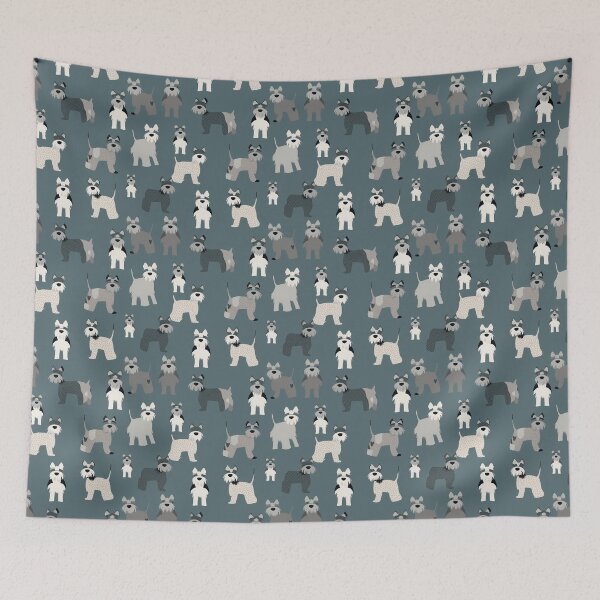 Item preview, Cute Schnauzers Pattern designed and sold by SLMGames.