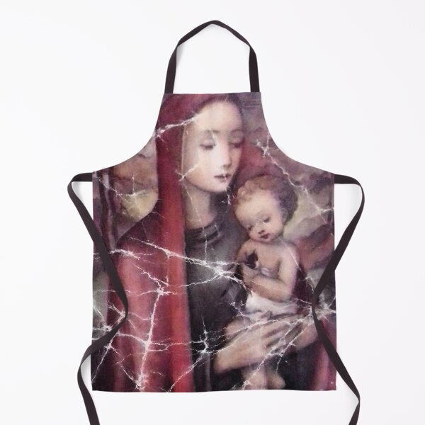 Item preview, Blessed Virgin Mary with Jesus designed and sold by OrsyniArt.