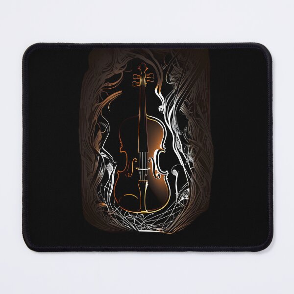 Item preview, Violin viola Brown Glow Band Design simple stunning designed and sold by EternalDelight1.