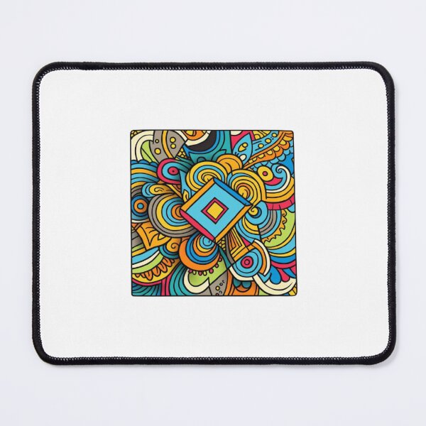 Item preview, Ethnic Doodle Pattern designed and sold by TekunawArt.