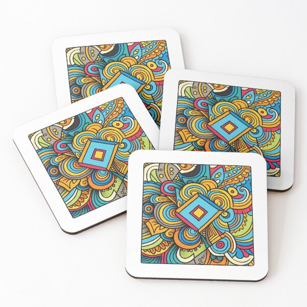 Item preview, Ethnic Doodle Pattern designed and sold by TekunawArt.