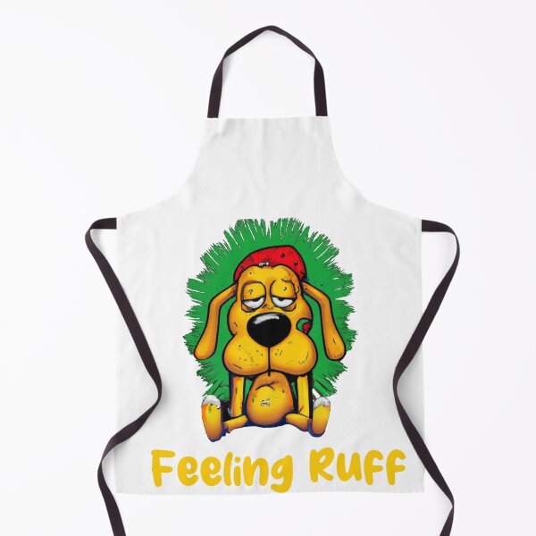 Item preview, Feeling Ruff - hang over dog designed and sold by TheScruffyGoose.