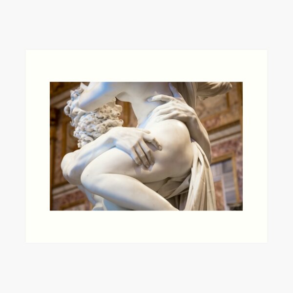 Item preview, Il ratto di Proserpina - The Rape of Proserpina - by Gian Lorenzo Bernini - 1622. Sculpture in Villa Borghese, Rome, Italy.  designed and sold by Paolo Modena Photography    -   Fine Italian Art.