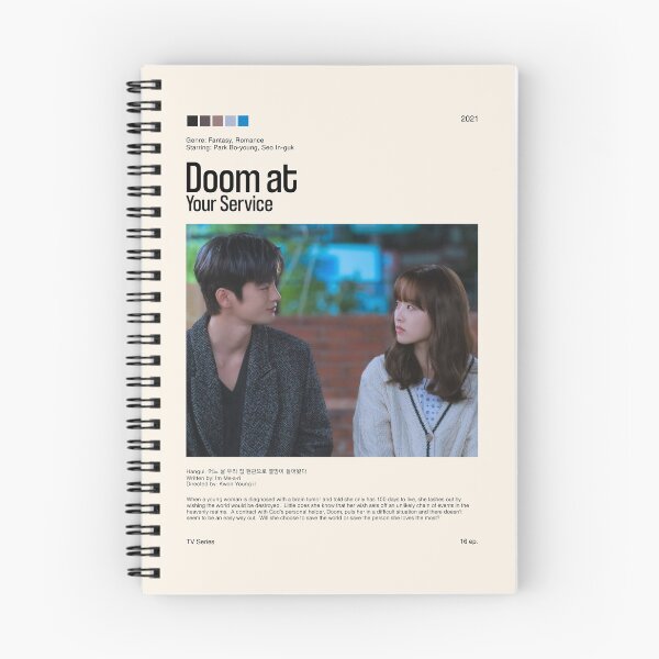 Item preview, Doom at Your Service, Kdrama (2021) designed and sold by PinkandP.