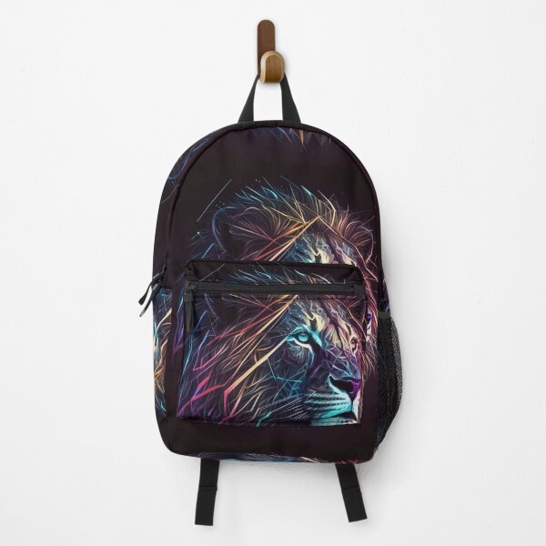 Item preview, Neon Geometric Lion 1 designed and sold by AstroRisq.