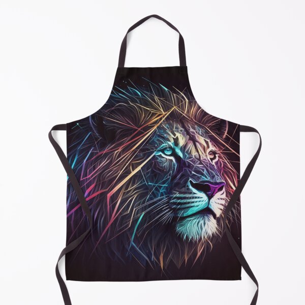 Item preview, Neon Geometric Lion 1 designed and sold by AstroRisq.
