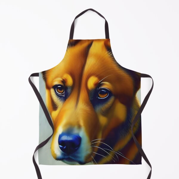 Item preview, Retrato de perro, empaste, Ai Generated Art designed and sold by ACC .