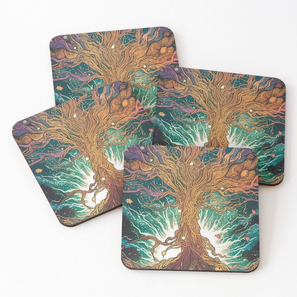 Item preview, Manga style tree of life designed and sold by SalogwynLifeArt.