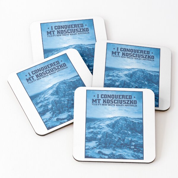 Item preview, I conquered Mt Kosciuszko 7310 ft New South Wales Australia designed and sold by TamGustam.
