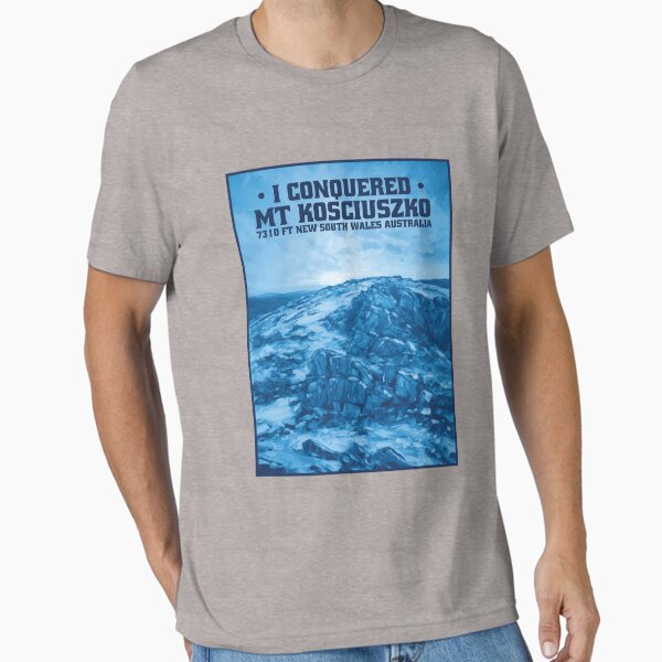 Item preview, I conquered Mt Kosciuszko 7310 ft New South Wales Australia designed and sold by TamGustam.