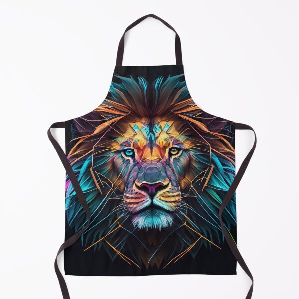 Item preview, Neon Geometric Lion 2 designed and sold by AstroRisq.