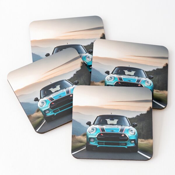 Item preview, discover the fun mini cooper models blue designed and sold by Art Store Stickers.