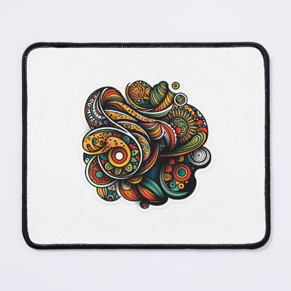Item preview, Ethnic Doodle Pattern designed and sold by TekunawArt.