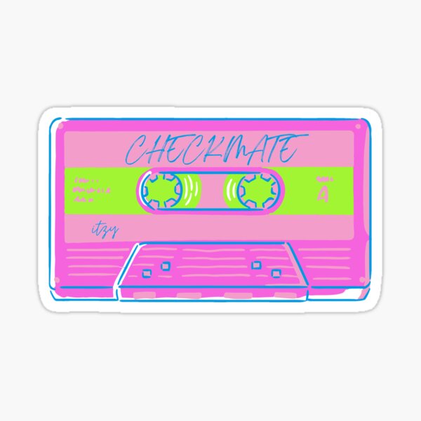 Itzy Checkmate Sticker for Sale by Juicyohyummy