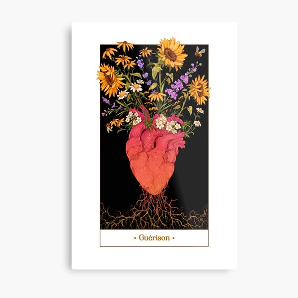Healing Metal Print