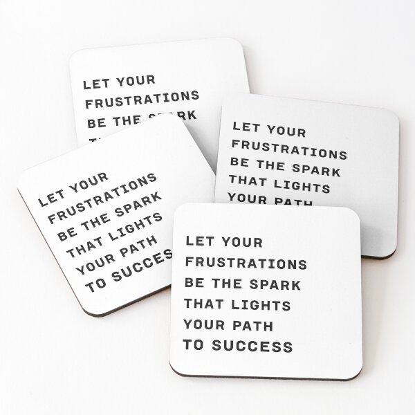 Item preview, let your frustrations be the spark that light your path to success designed and sold by thewolf988.