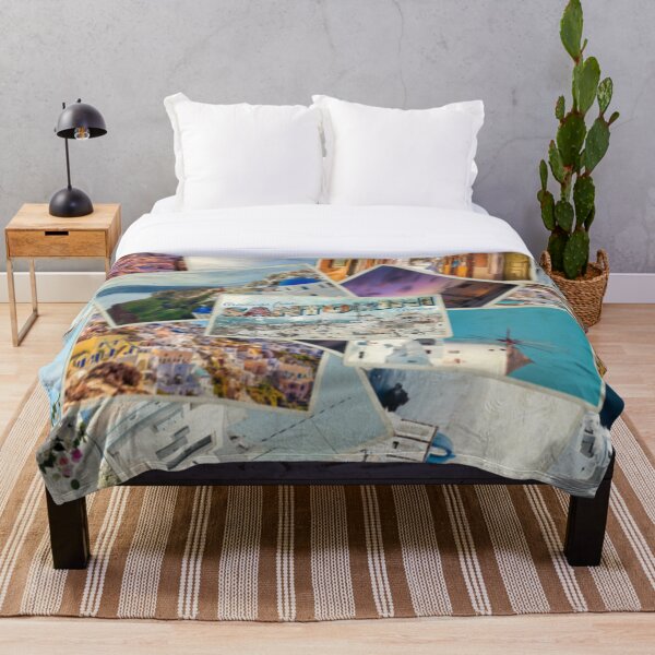 Item preview, Saludos desde Santorini en Grecia Recuerdo retro de estilo vintage designed and sold by DeveloperProp0.