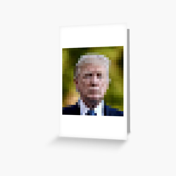 Portrait of a non young man Greeting Card