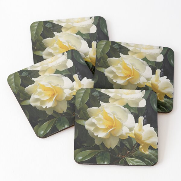 Item preview, Yellow Gardenias  designed and sold by Vanover Designs.