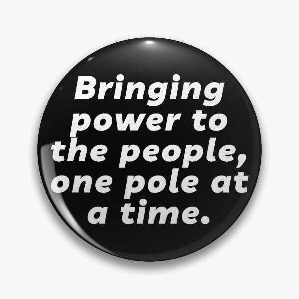 Item preview, Lineman: Bringing power to the people one pole at a time | Lowest Price on Site designed and sold by The Plain Color Shop.