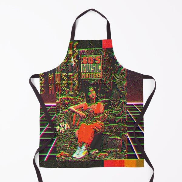 Item preview, Aesthetic art girl playing the guitar. synthwave 80s designed and sold by Sorhochar.