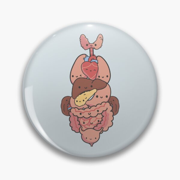 Item preview, Kawaii anatomy internal organs Cute Organ Anatomy designed and sold by TamGustam.