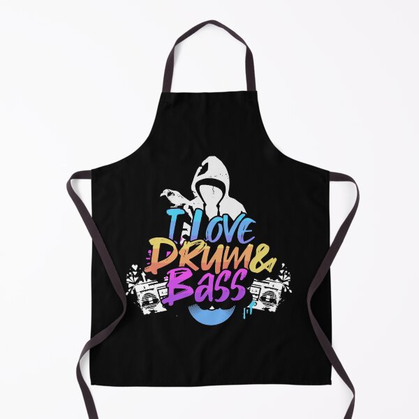 Artikelvorschau, DRUM AND BASS - I Love Old School Hoodie (weiß) entworfen und verkauft von Discothreadz.