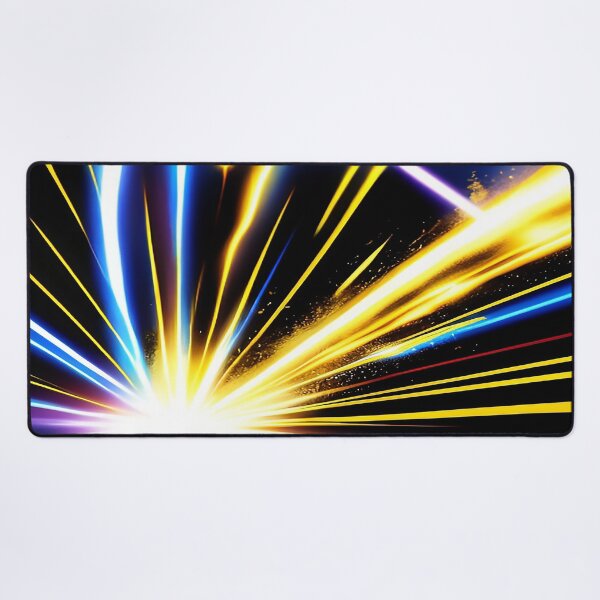 Item preview, Starbursts of Blue Yellow and Purple in the Midnight Sky designed and sold by deniselynnimage.