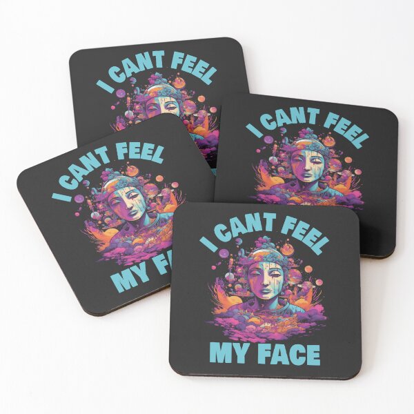 Artikelvorschau, I Can't Feel My Face | Perfect Unique Gift Ideas | Funny Random Meme Slogans Clothing and Stickers entworfen und verkauft von blissira.