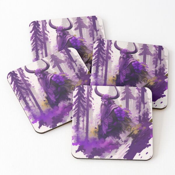 Item preview, Purple Viking Man by Perceptual Paradox Creations designed and sold by hobbit73.