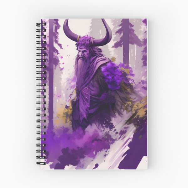 Item preview, Purple Viking Man by Perceptual Paradox Creations designed and sold by hobbit73.