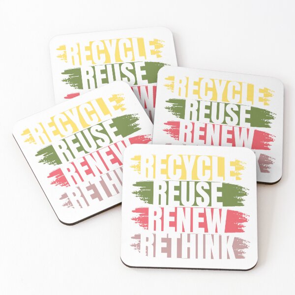 Item preview, Recycle Reuse Renew Rethink designed and sold by AtergK.