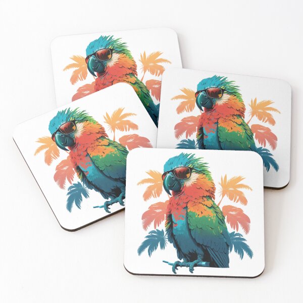 Item preview, Tropical Happy Parrot designed and sold by CrnMeta.