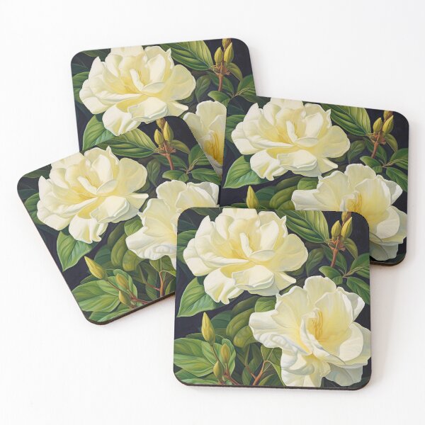 Item preview, Yellow Gardenias  designed and sold by Vanover Designs.