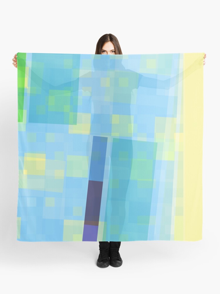 Thumbnail 1 of 3, Scarf, Fixation Is Blindness (#132) designed and sold by Quantrian.