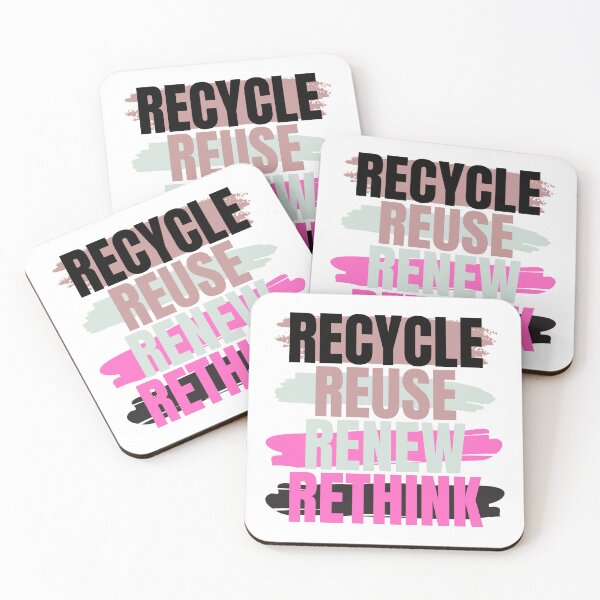 Item preview, Recycle Reuse Renew Rethink designed and sold by AtergK.