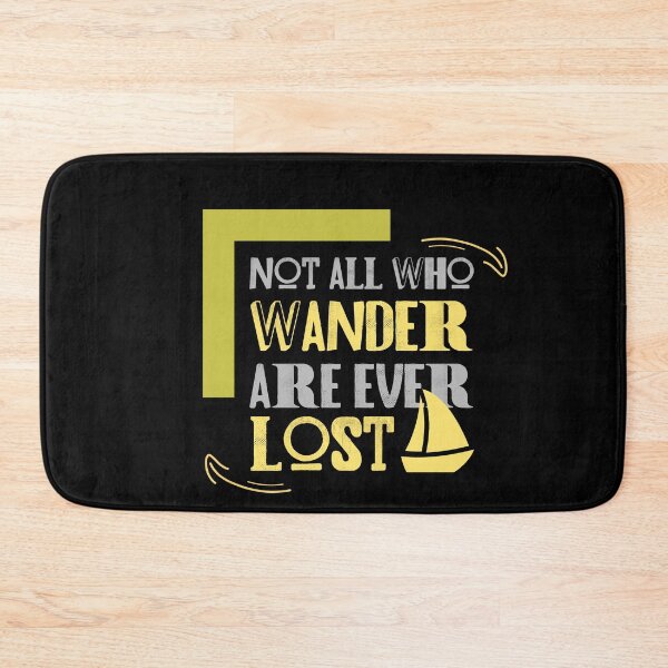 Item preview, Not all who Wander are ever Lost designed and sold by Digital Lama Creations.
