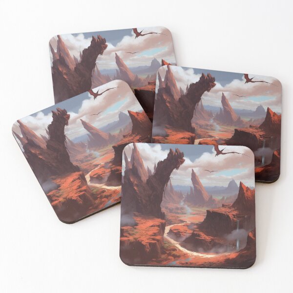 Item preview, Soaring Over the Badlands designed and sold by Graffeine Art.