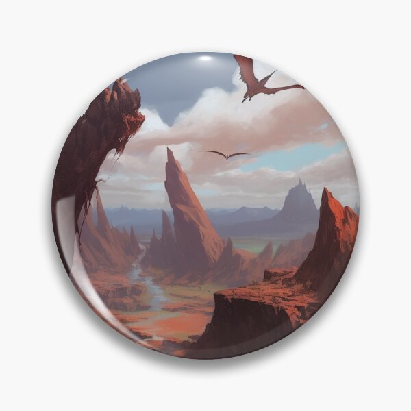 Item preview, Soaring Over the Badlands designed and sold by Graffeine Art.