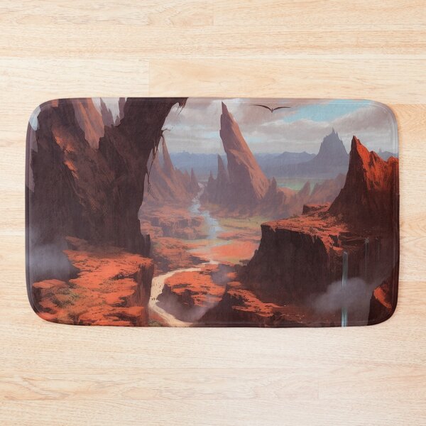 Item preview, Soaring Over the Badlands designed and sold by Graffeine Art.