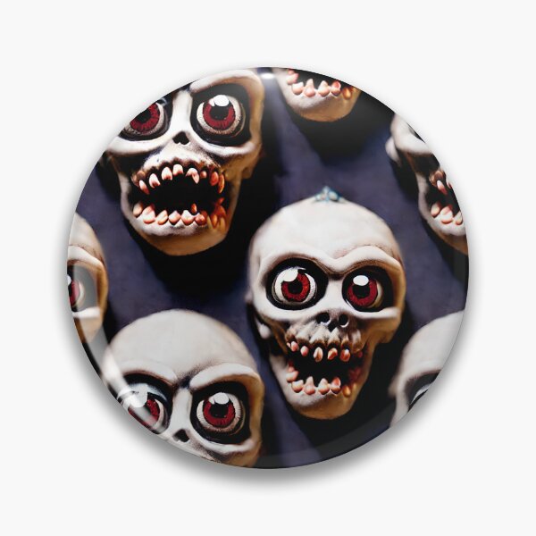 Item preview, Adorably Scary Skulls - Seamless Pattern designed and sold by Chubuter.