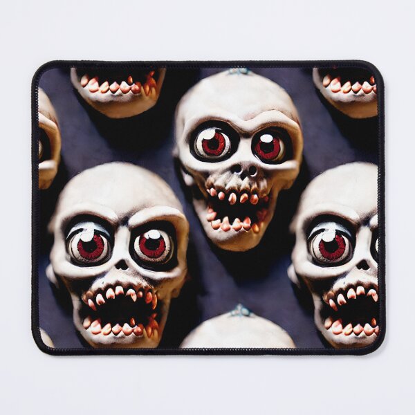 Item preview, Adorably Scary Skulls - Seamless Pattern designed and sold by Chubuter.