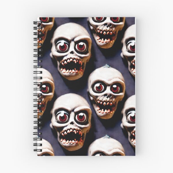 Item preview, Adorably Scary Skulls - Seamless Pattern designed and sold by Chubuter.