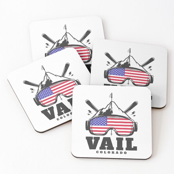 Item preview, Vail Colorado USA Ski Resort Skiing Souvenir designed and sold by JackCurtis1991.