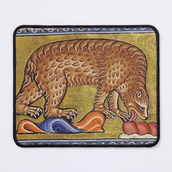 Item preview, Bear (12th century) - Aberdeen Bestiary designed and sold by SALON DES ARTS.