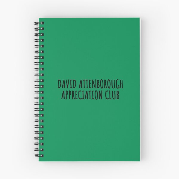 Item preview, David Attenborough appreciation club designed and sold by Xoquito.