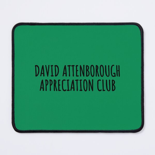 Item preview, David Attenborough appreciation club designed and sold by Xoquito.