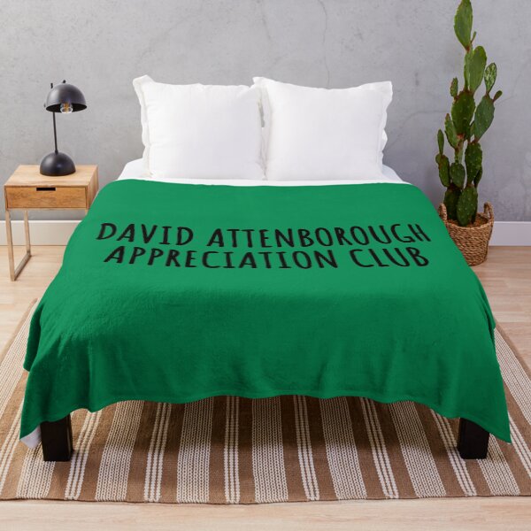 Item preview, David Attenborough appreciation club designed and sold by Xoquito.