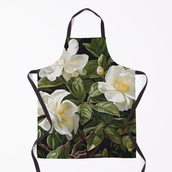 Item preview, White Gardenias  designed and sold by Vanover Designs.